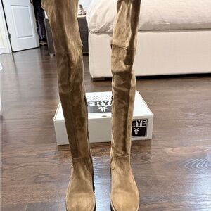 Frye Women's Brown Over-the-Knee Boots